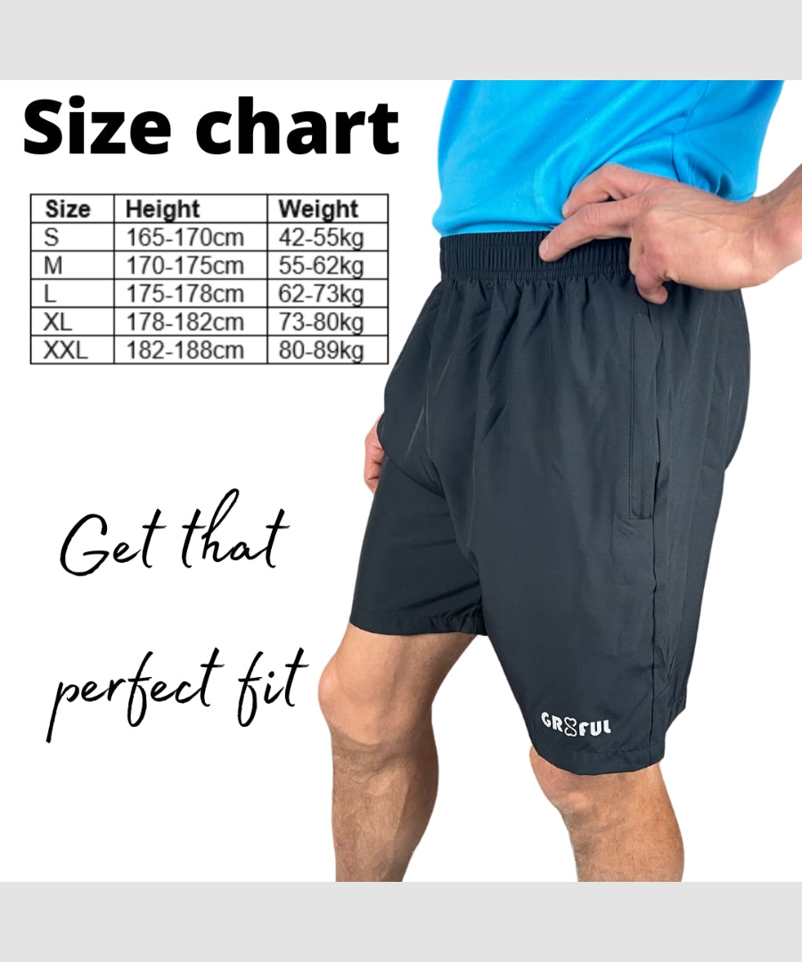 gr8ful® Running Shorts for Men 7"