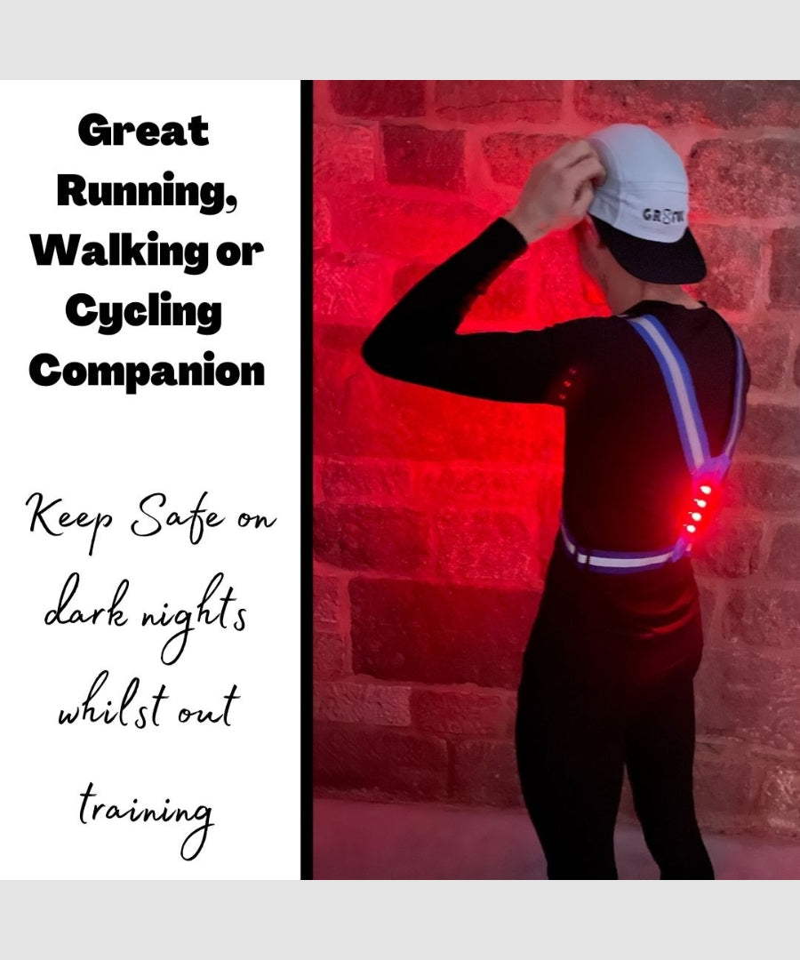 gr8ful® Hi Vis LED Vests for Running