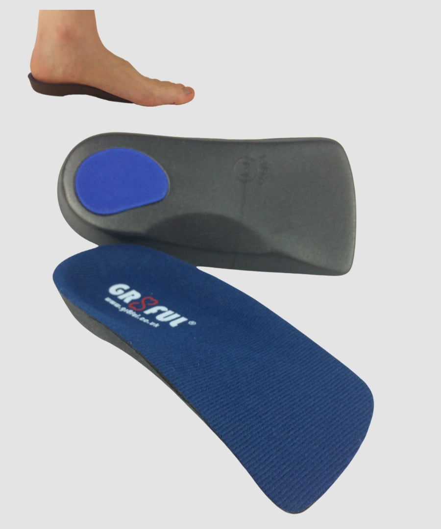 gr8ful® Orthotic Insoles 3/4