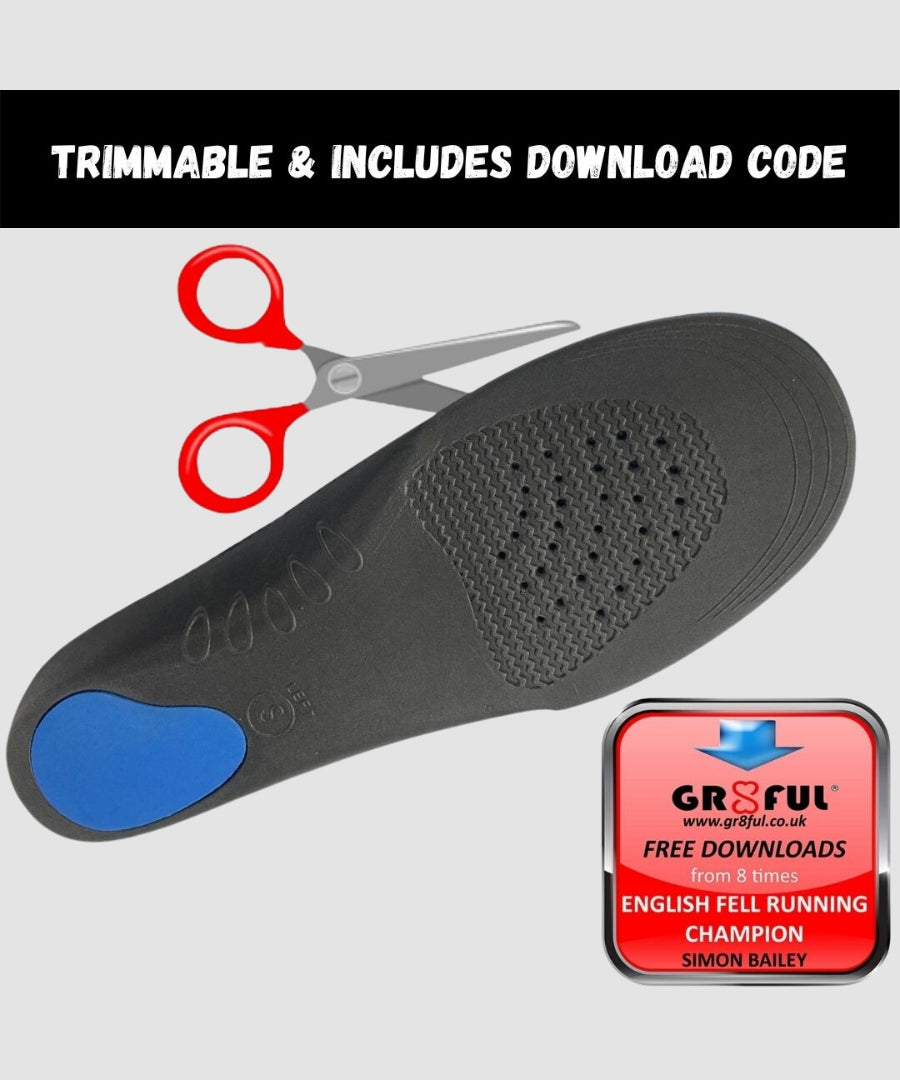 gr8ful® Orthotic Insoles (Full Length)