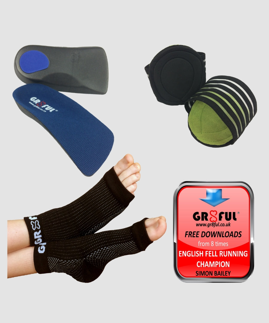 gr8ful® Plantar Fasciitis Treatment & Recovery Kit