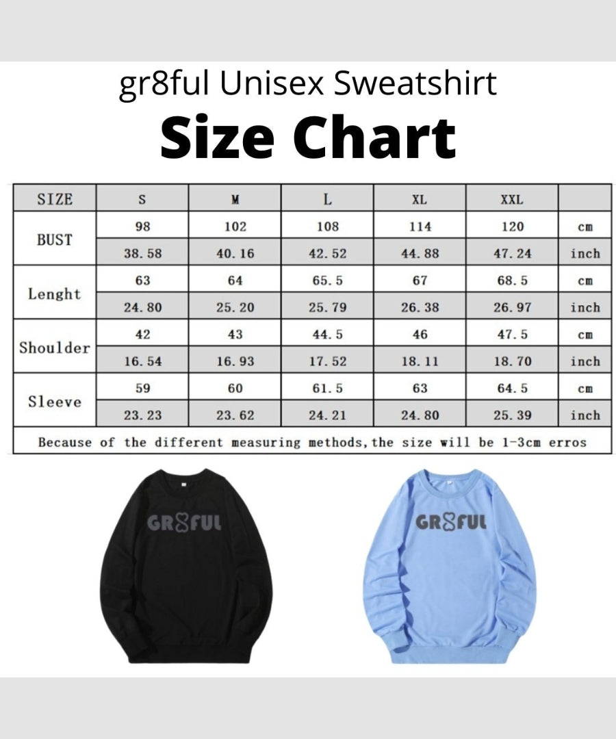 gr8ful® Sweatshirt for Men & Women
