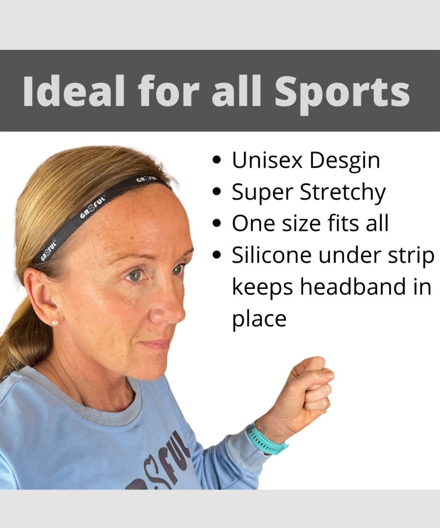 gr8ful® Sports Headband (Thin)