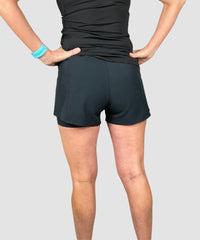 Womens 2 in 1 running shorts