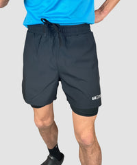 gr8ful® Running Shorts for Men - 2 in 1 - 5"