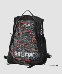 Black reflective backpack