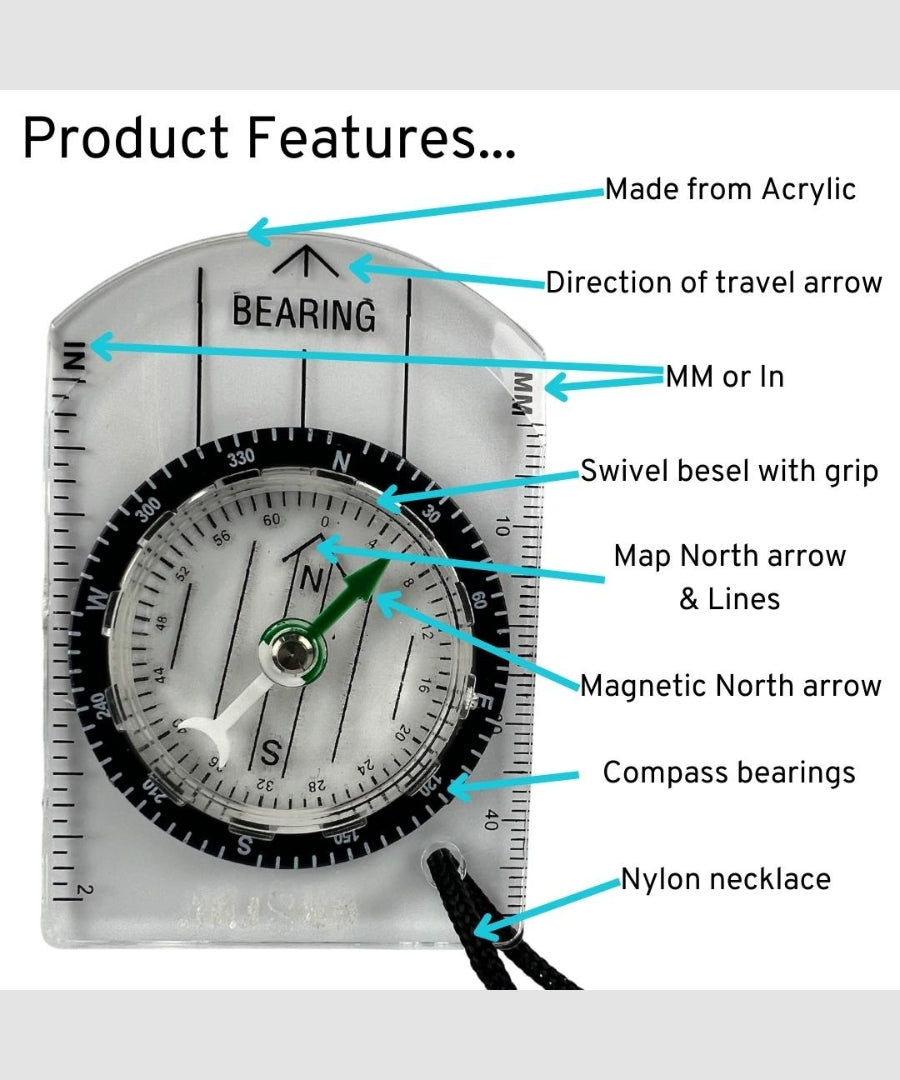 gr8ful® Navigation Compass