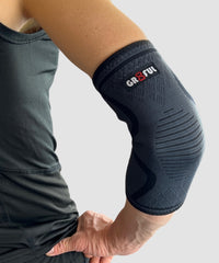 Grey elbow sleeve