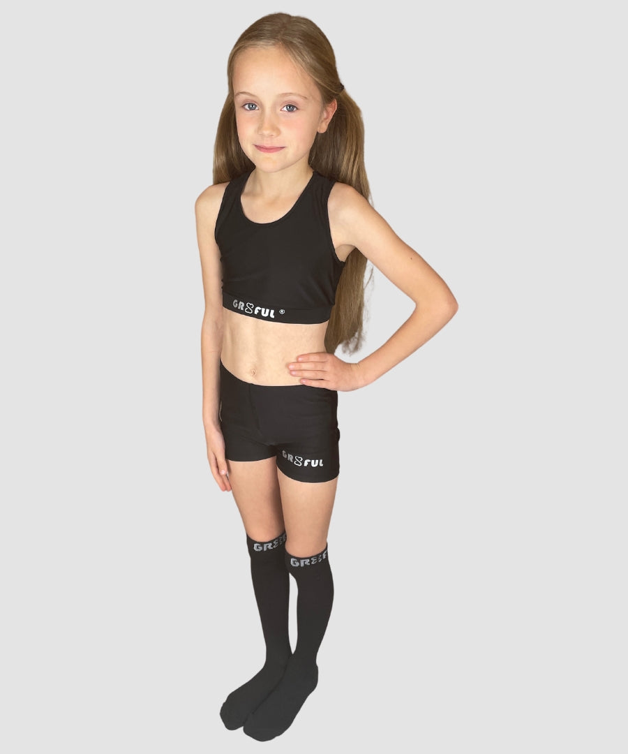 gr8ful® Sports Bra Crop Top for Girls