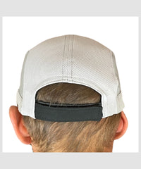 Grey Cap Back view with velcro
