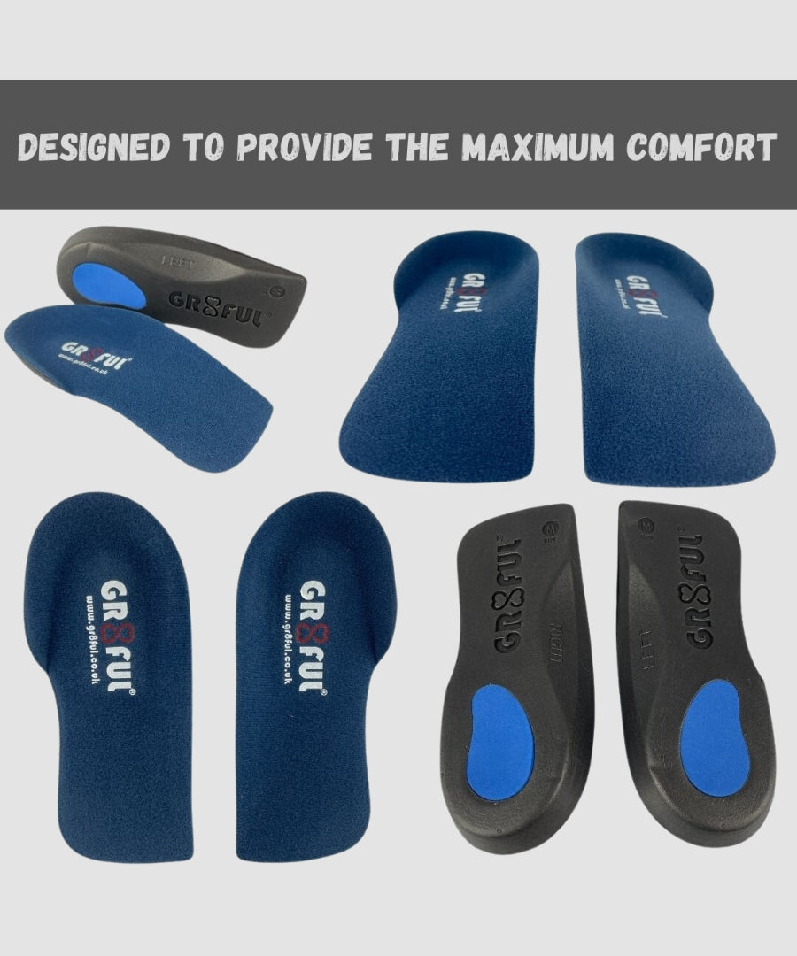 gr8ful® Orthotic Insoles (Slim)