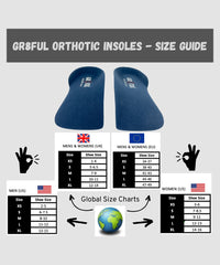 gr8ful® Orthotic Insoles (Slim)