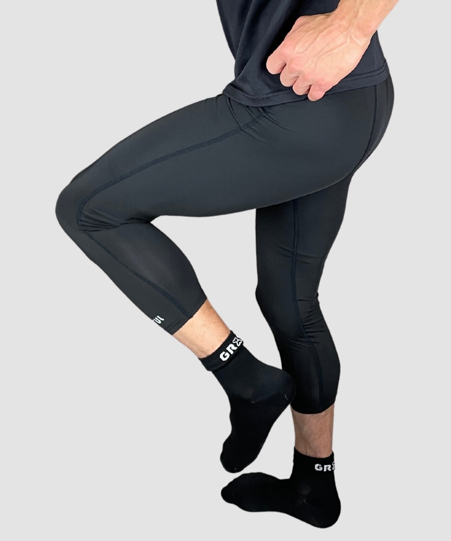 gr8ful® Mens Capri Leggings