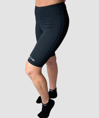 black womens compression shorts