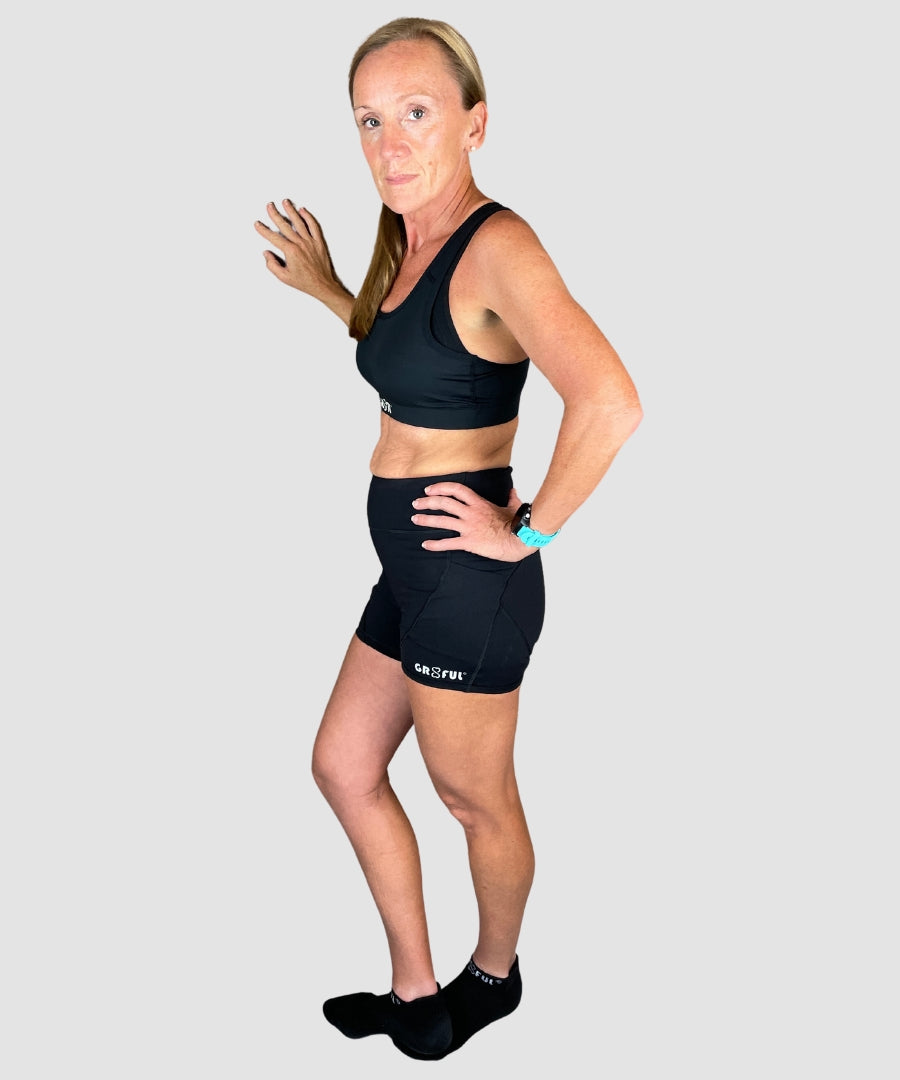 gr8ful® Running Shorts for Women with pocket