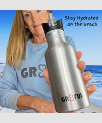 gr8ful® Water Bottle - Aluminium